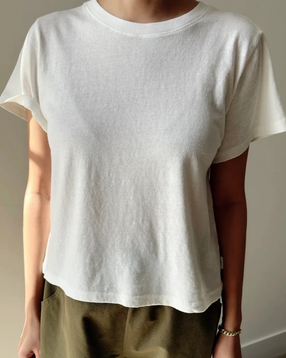 Le Bon Shoppe Airy Darling Tee - Vintage White^ Tees + Sweatshirts