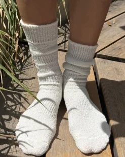 Le Bon Shoppe Airy Puffin Socks - Salt^ Socks + Slippers