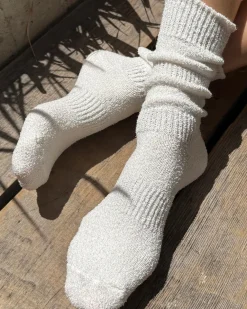 Le Bon Shoppe Airy Puffin Socks - Salt^ Socks + Slippers