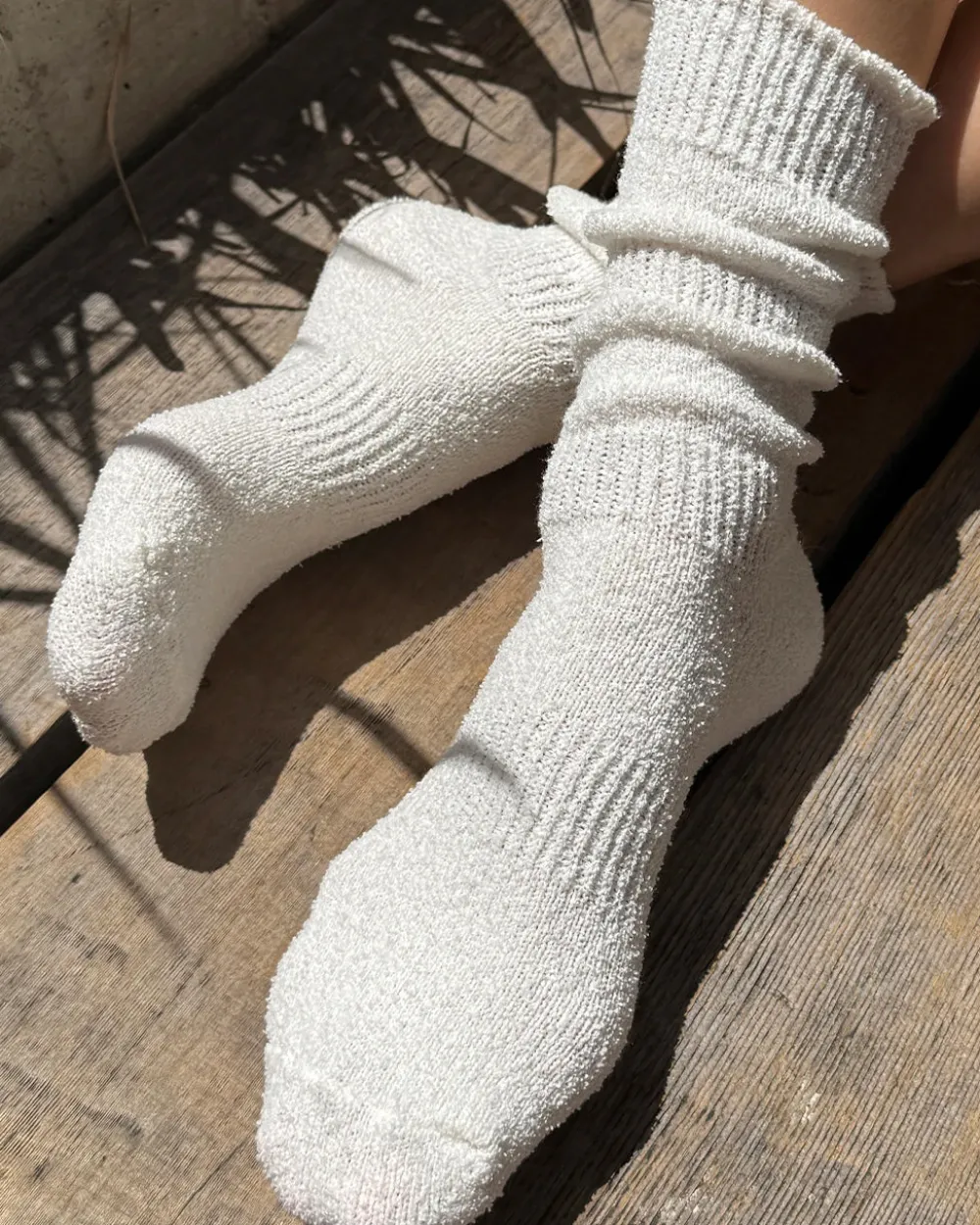 Le Bon Shoppe Airy Puffin Socks - Salt^ Socks + Slippers