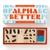 Chronicle Books Alpha Better Stamp Set^ Writing Supplies