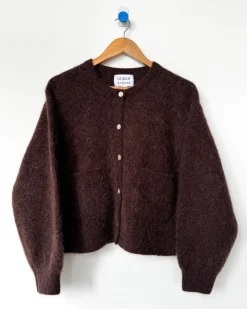 Le Bon Shoppe Amélie Alpaca Cardigan - Chocolate^ Sweaters