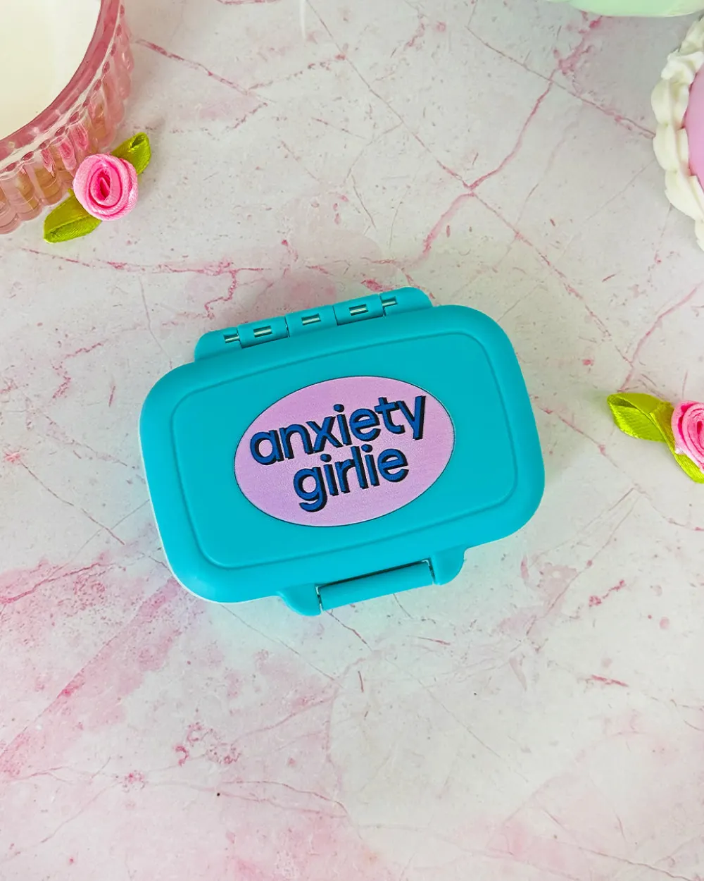 A Shop of Things Anxiety Girlie Pill Case^ Self-Care
