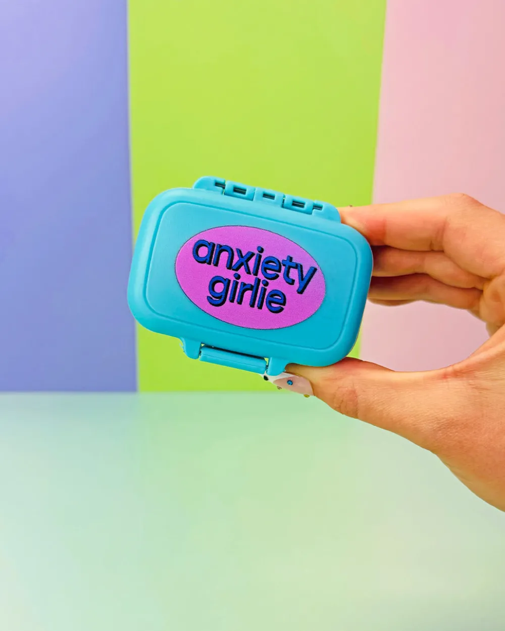 A Shop of Things Anxiety Girlie Pill Case^ Self-Care