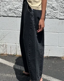 Le Bon Shoppe Arc Pants - Black Denim^ Bottoms