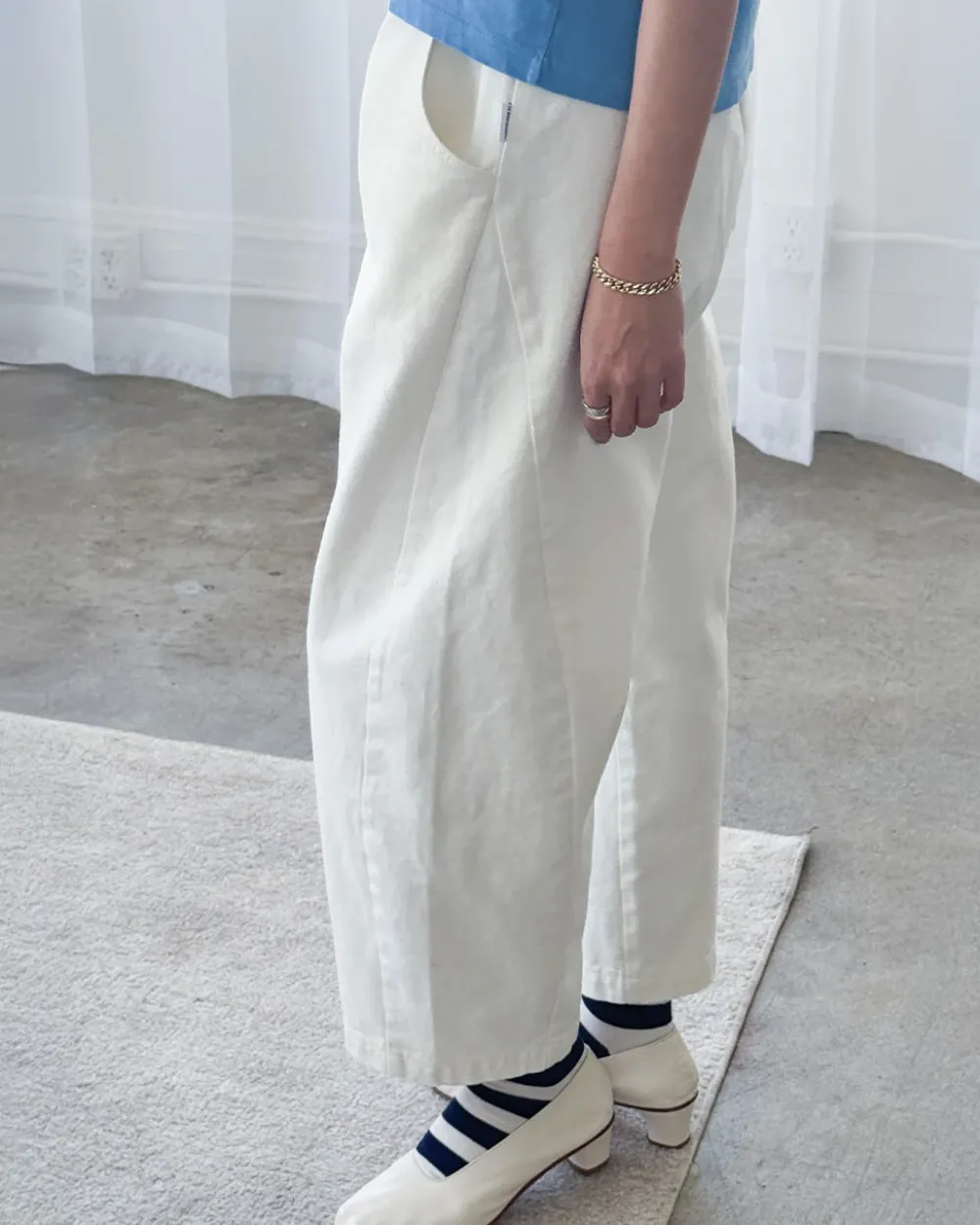 Le Bon Shoppe Arc Pants - Milk^ Bottoms