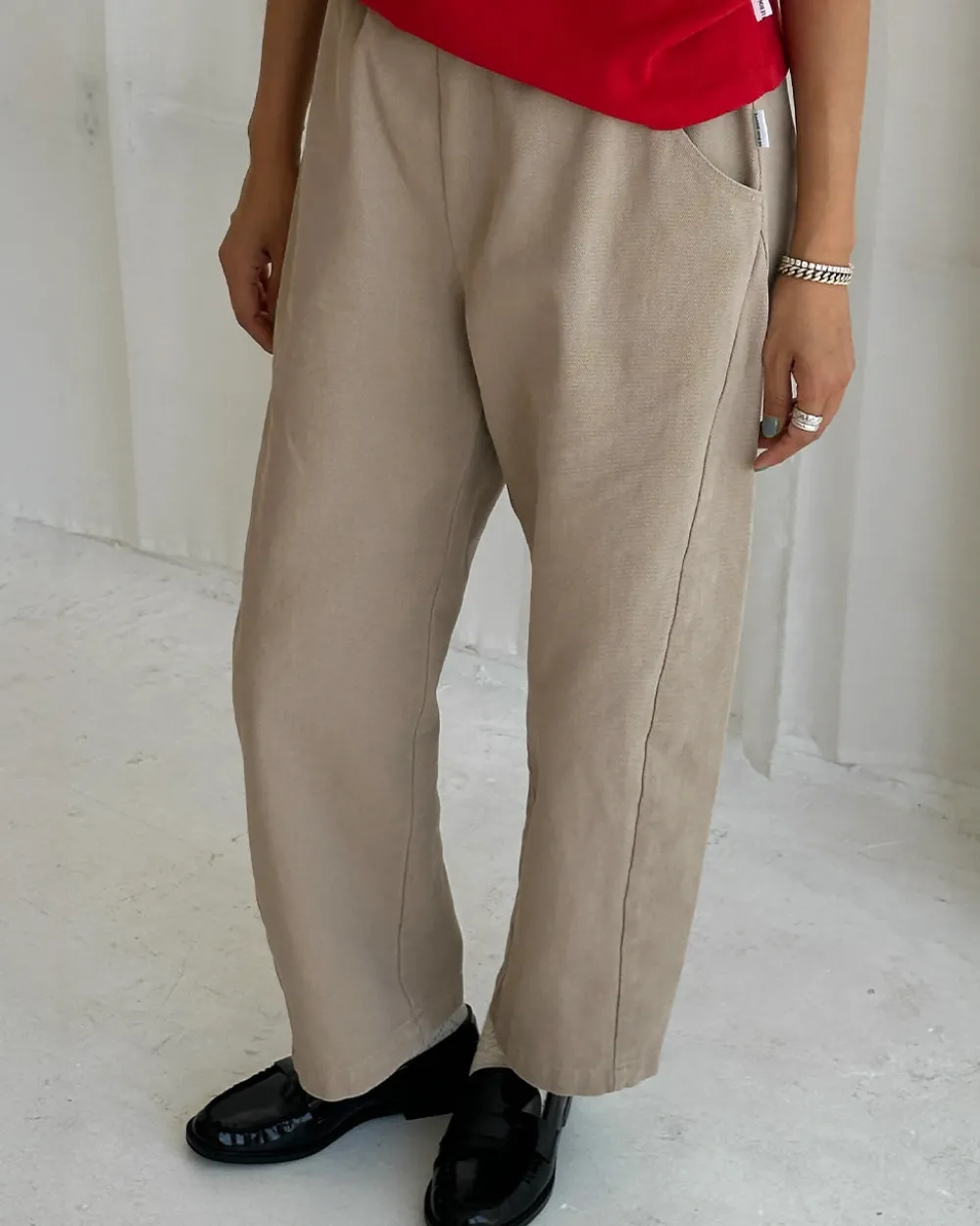 Le Bon Shoppe Arc Pants - Taupe^ Bottoms