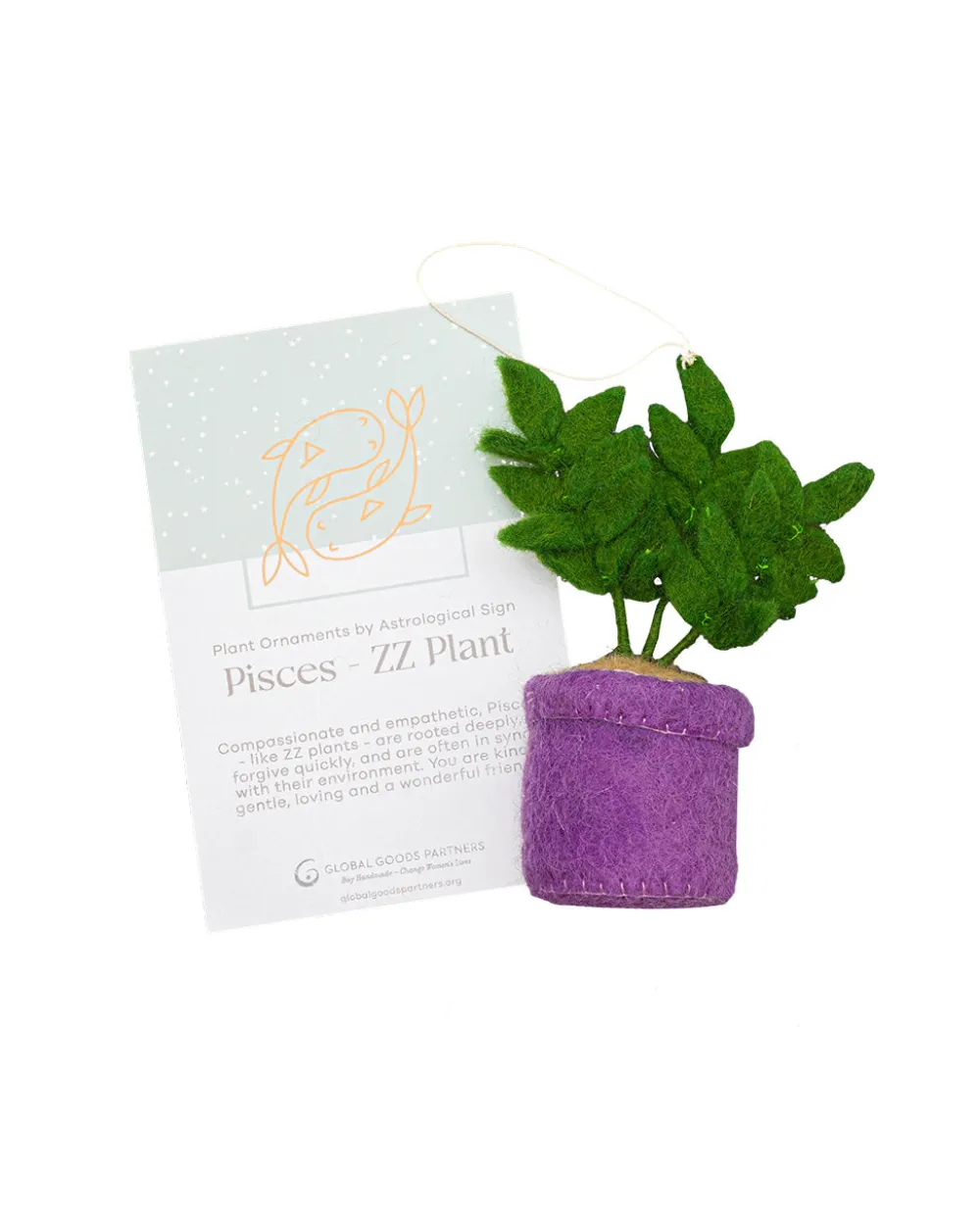 Global Goods Partners Astrology Plant Ornament^ Home + Décor