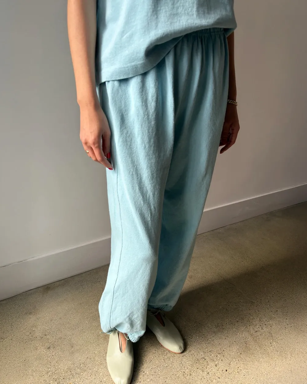 Le Bon Shoppe Balloon Pants - Sky Blue^ Bottoms