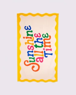 ban.do Beach Please! Giant Towel - Sunshine All the Time^ Outdoor