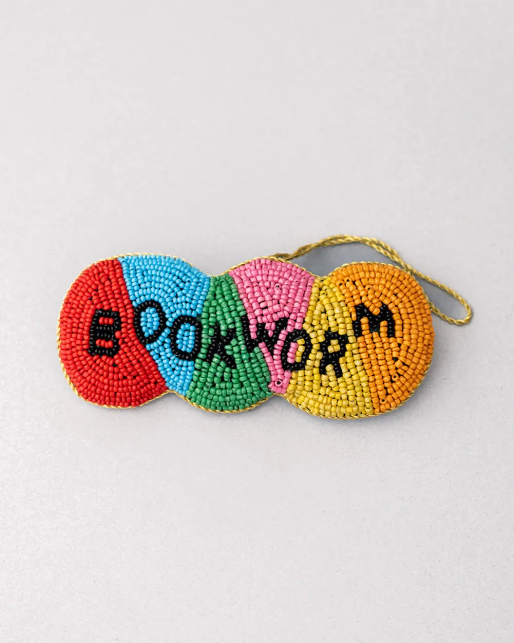 ban.do Beaded Ornament - Bookworm^ Home + Décor
