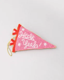 ban.do Beaded Ornament - Heck Yeah^ Home + Décor