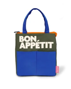 Helio Ferretti Co Bon Appétit Isothermic Lunch Bag - Blue^ Bags