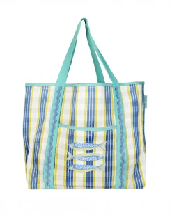 Talking Tables USA Bon Appétit Recycled Plastic Tote Bag - Fish^ Bags