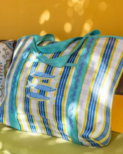 Talking Tables USA Bon Appétit Recycled Plastic Tote Bag - Fish^ Bags