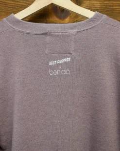 ban.do x Best Regards Bonjour De La Bibliothèque Sweatshirt - Rosewood^ Tees + Sweatshirts