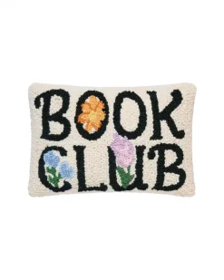 Peking Handicraft Book Club Hook Pillow^ Home + Décor