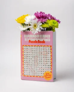 ban.do Book Vase - Word Search^ Home + Décor