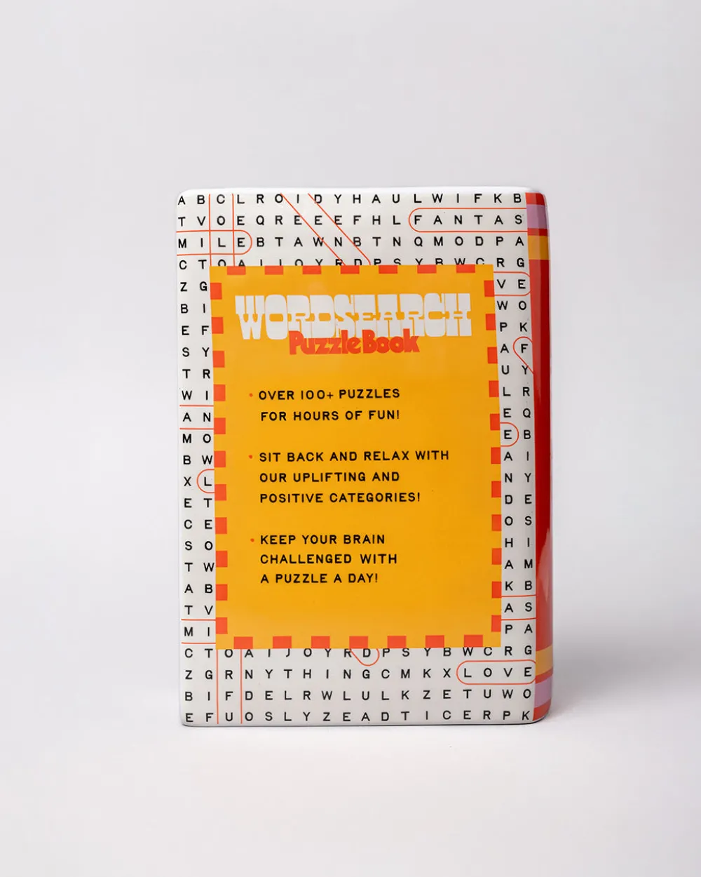ban.do Book Vase - Word Search^ Home + Décor
