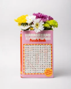 ban.do Book Vase - Word Search^ Home + Décor