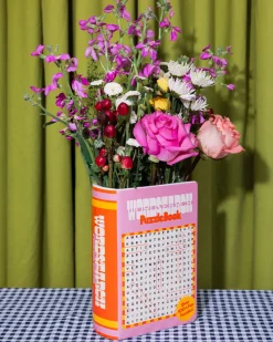 ban.do Book Vase - Word Search^ Home + Décor