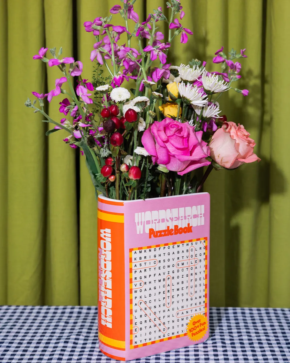 ban.do Book Vase - Word Search^ Home + Décor