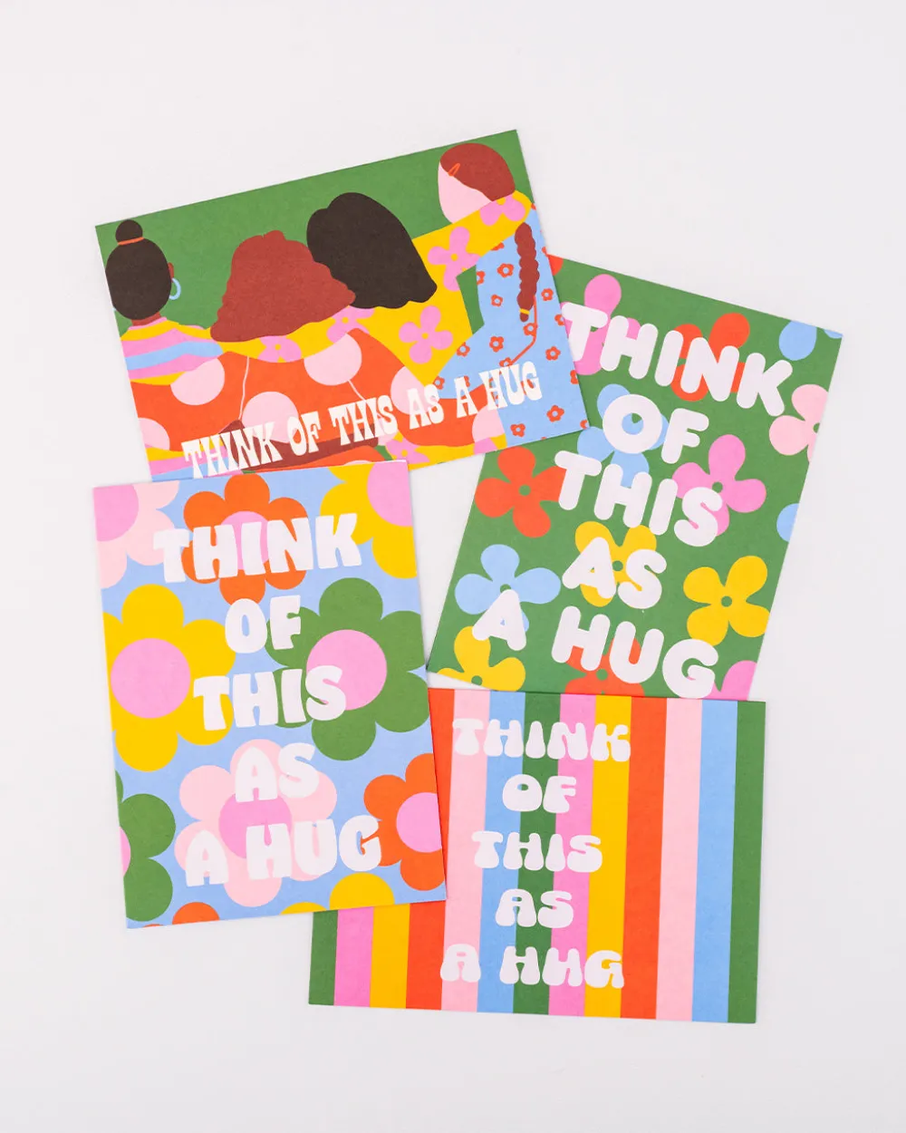 ban.do Boxed Notecard Set - Community Hug^ Cards