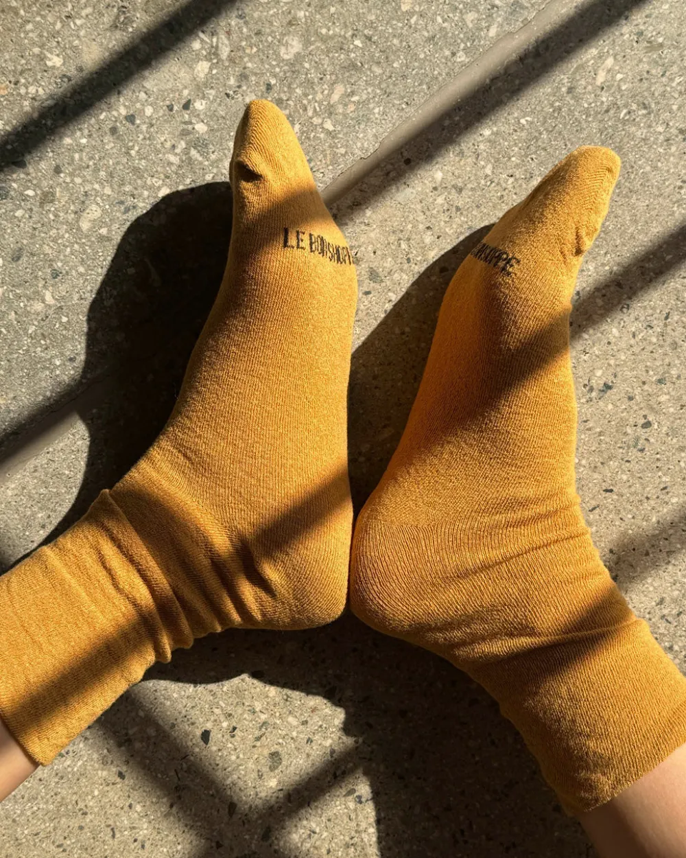 Le Bon Shoppe Breezy Sneaker Socks - Goldenrod^ Socks + Slippers