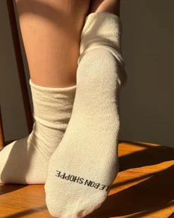 Le Bon Shoppe Breezy Sneaker Socks - Naturel^ Socks + Slippers