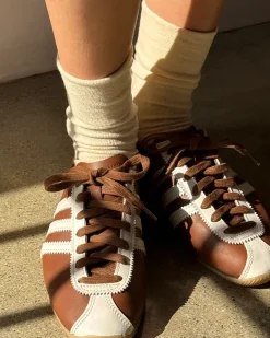 Le Bon Shoppe Breezy Sneaker Socks - Naturel^ Socks + Slippers