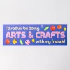 ban.do Bumper Sticker - Arts & Crafts^ Home + Décor