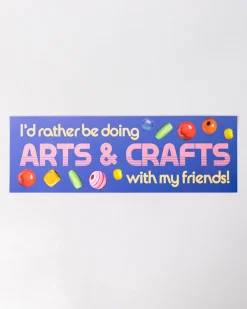 ban.do Bumper Sticker - Arts & Crafts^ Stickers + Tape