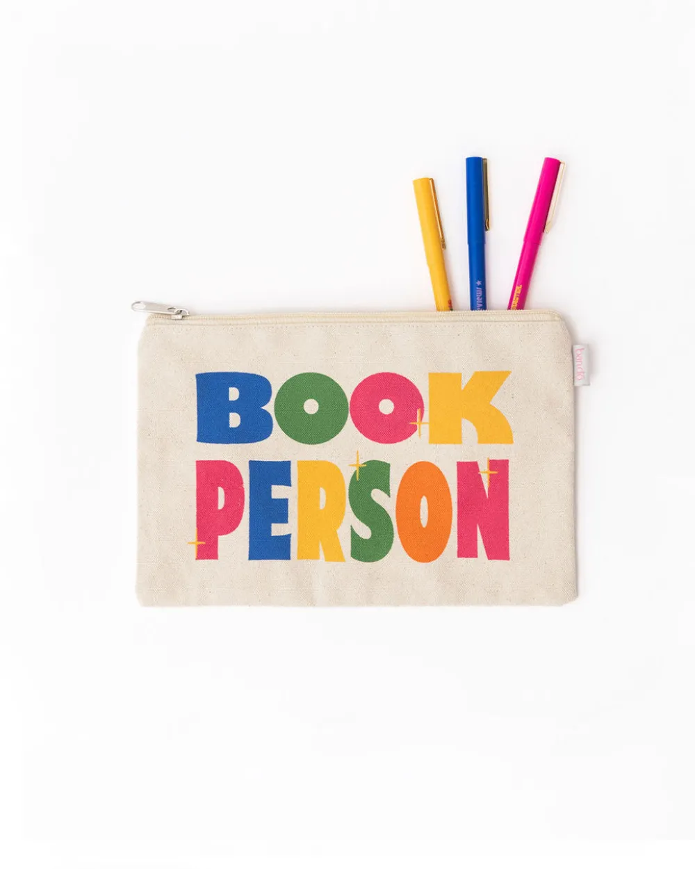 ban.do Canvas Pouch - Book Person^ Travel Accessories
