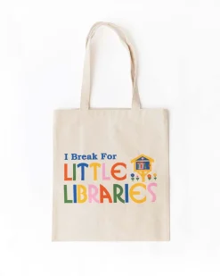 ban.do Canvas Tote Bag - I 'Break' For Little Libraries^ Bags