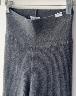Le Bon Shoppe Cashmere Ribbed Leggings - Charcoal^ Bottoms
