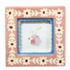 ChagoArt Ceramic Photo Frame - Pink Flowers^ Desk Accessories