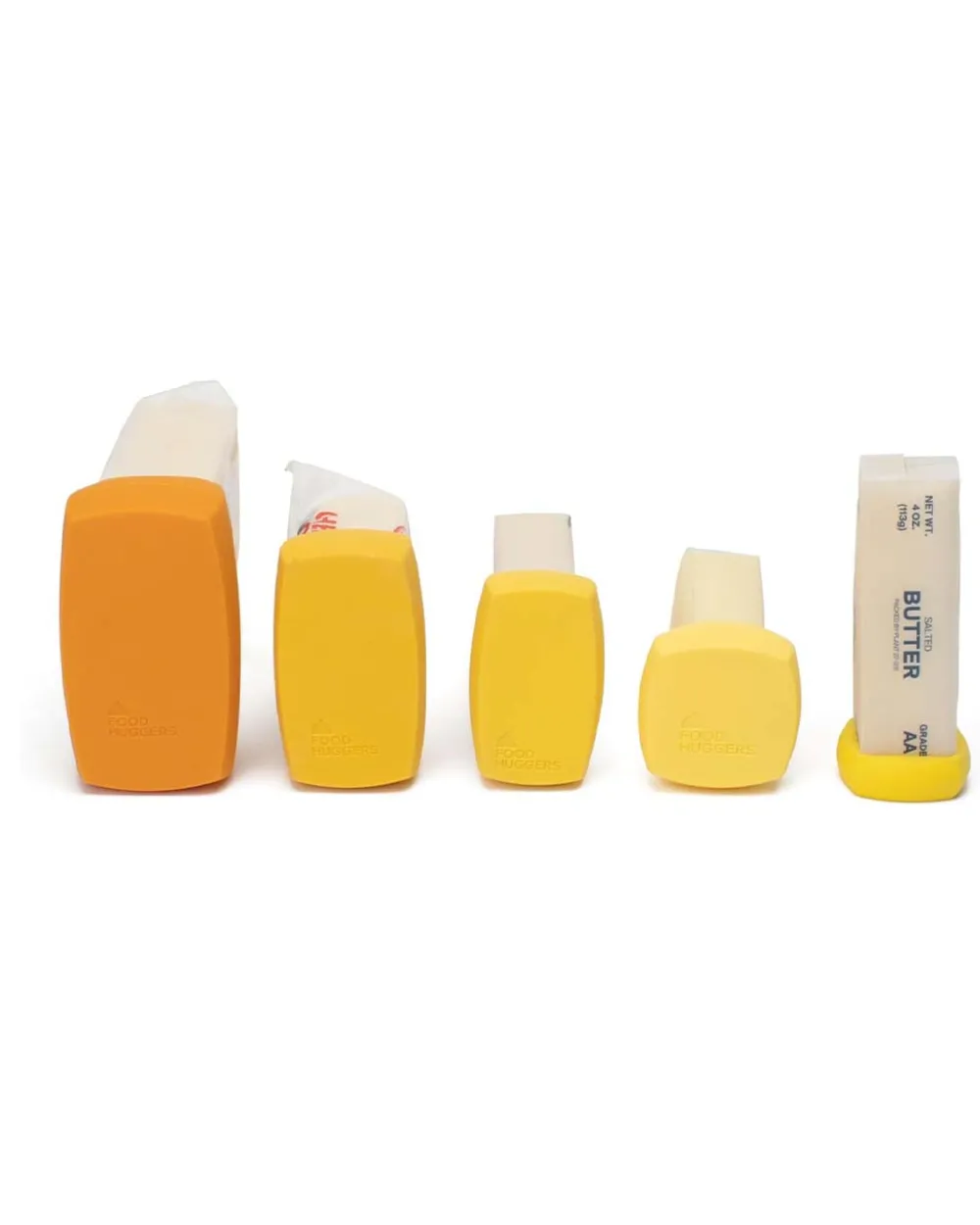 Food Huggers Cheese And Butter Huggers - Set of 5^ Kitchen + Bar
