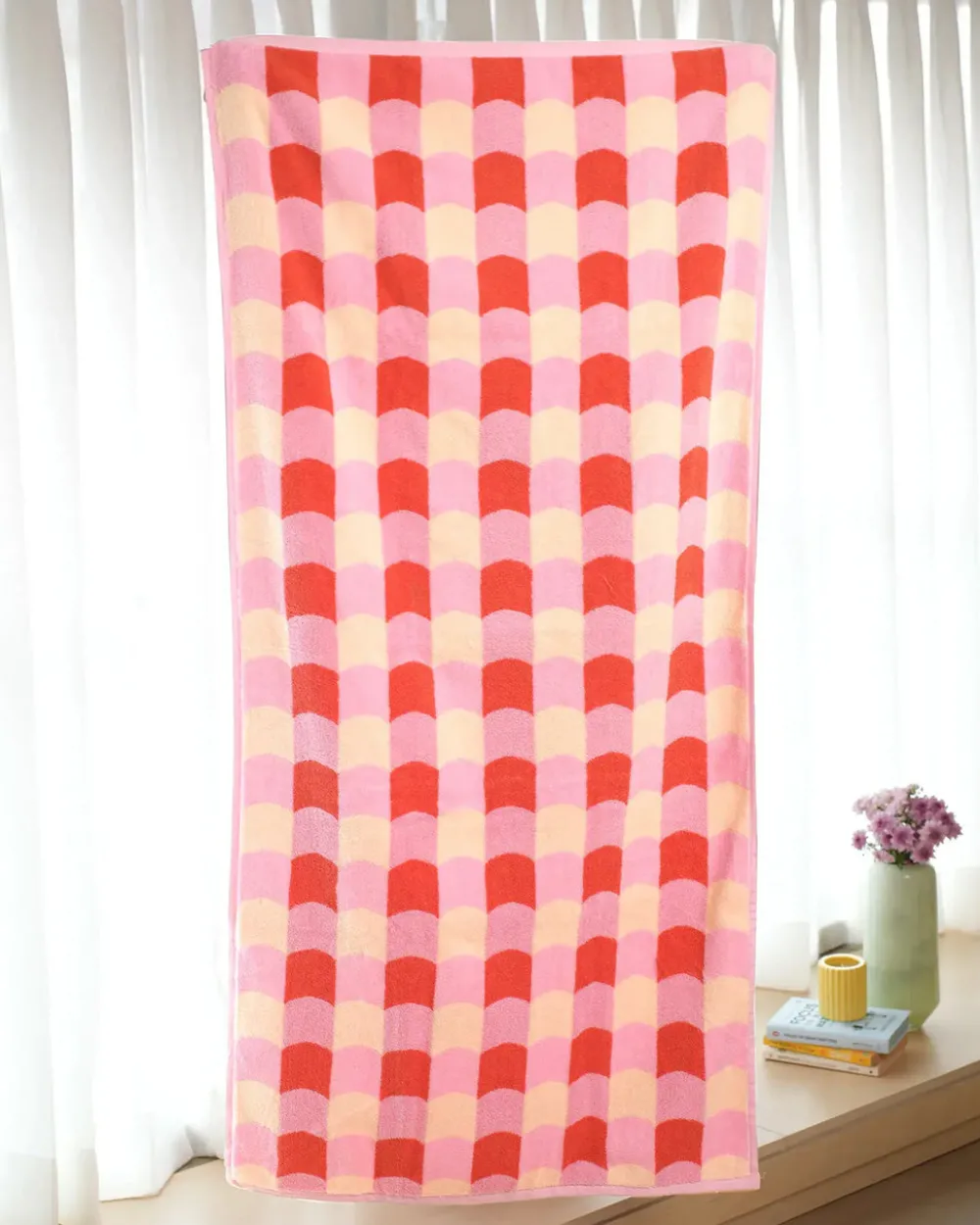 Notcoy Cherry Blossom Towel^ Home + Décor