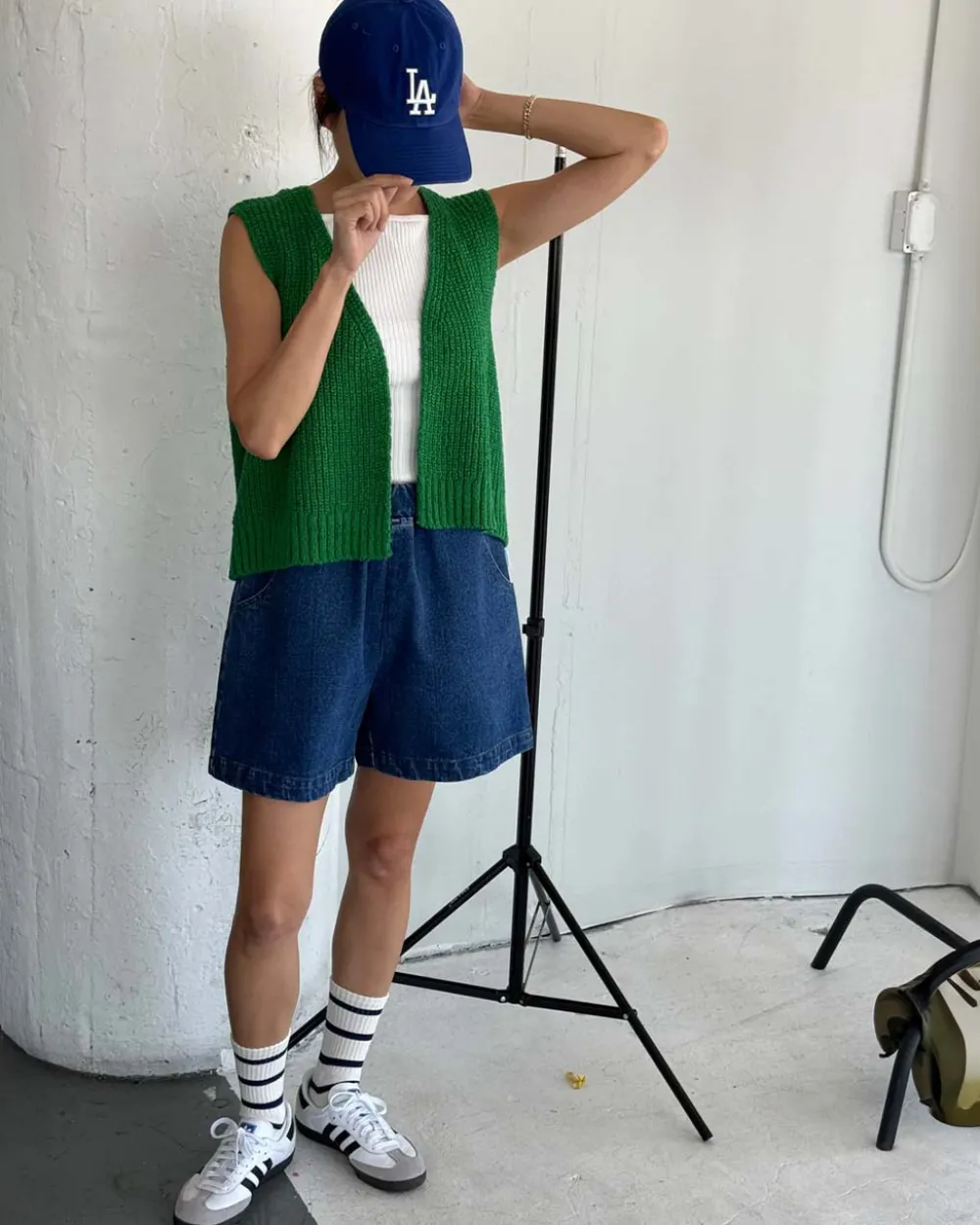 Le Bon Shoppe City Shorts - Blue Denim^ Bottoms
