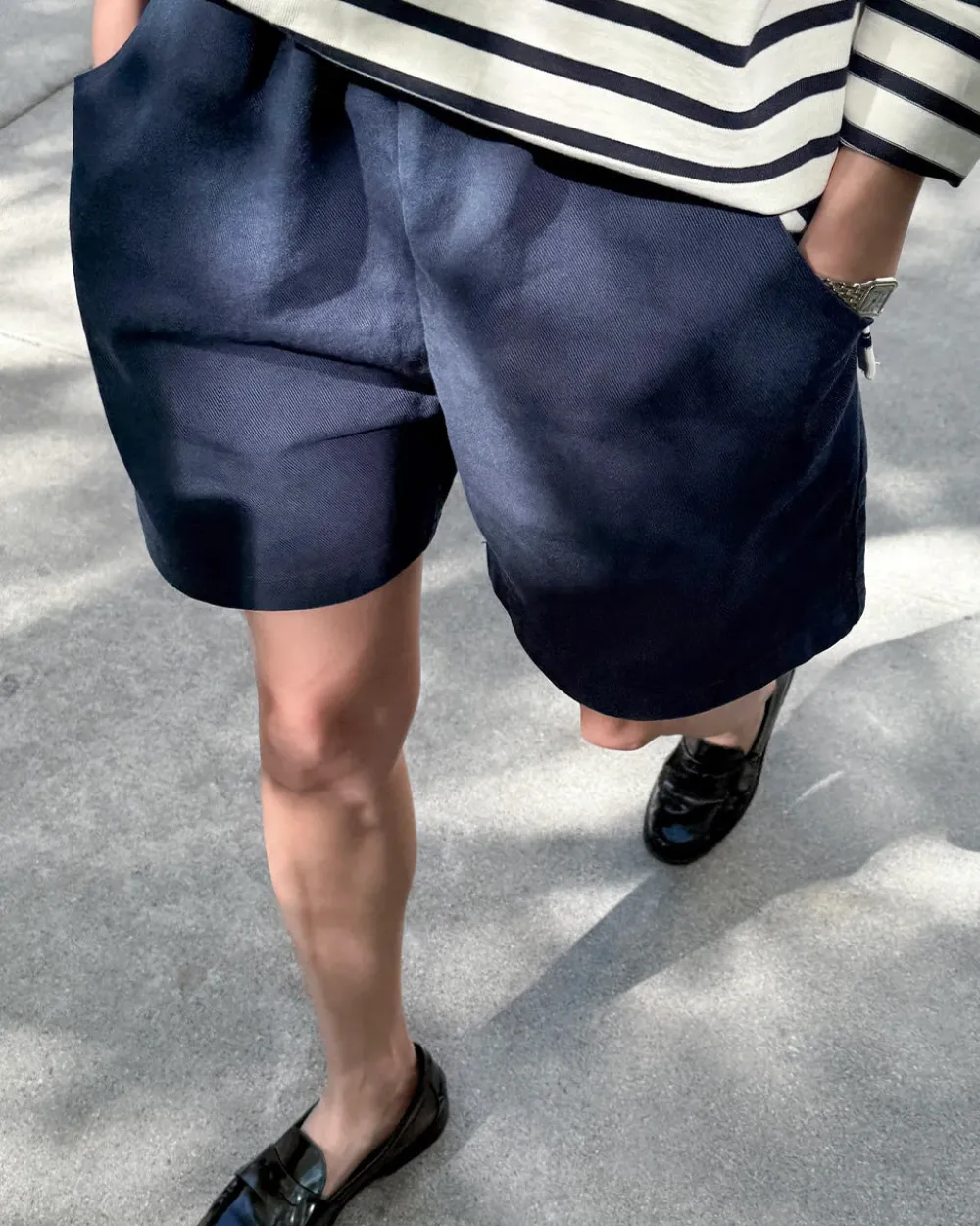 Le Bon Shoppe City Shorts - Navy^ Bottoms
