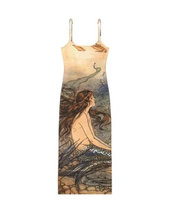 Tyler McGilivary Collector Dress - Watercolor Mermaid^ Dresses + Jumpsuits