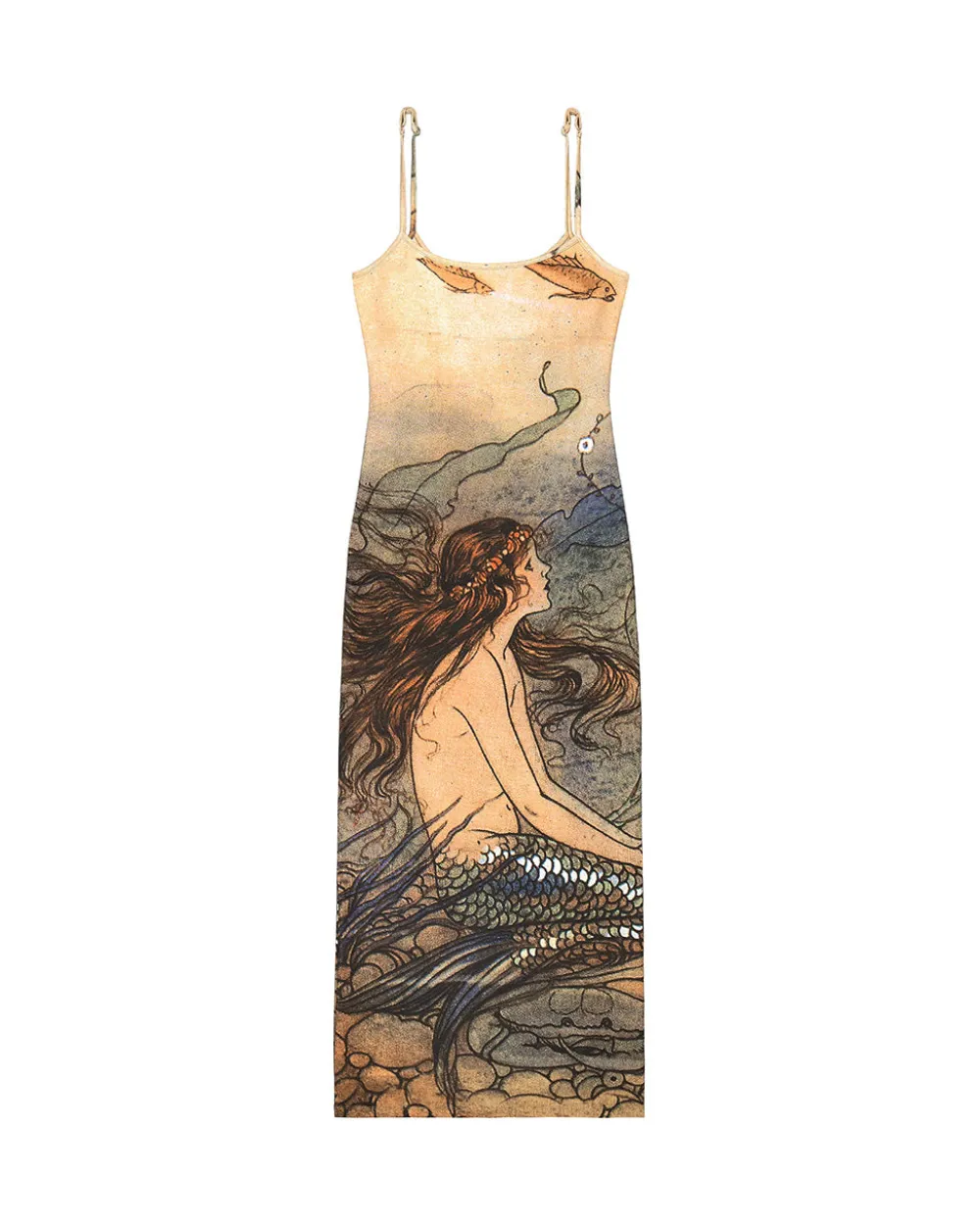 Tyler McGilivary Collector Dress - Watercolor Mermaid^ Dresses + Jumpsuits