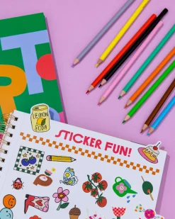 ban.do Color Outside the Lines Colored Pencils^ Writing Supplies