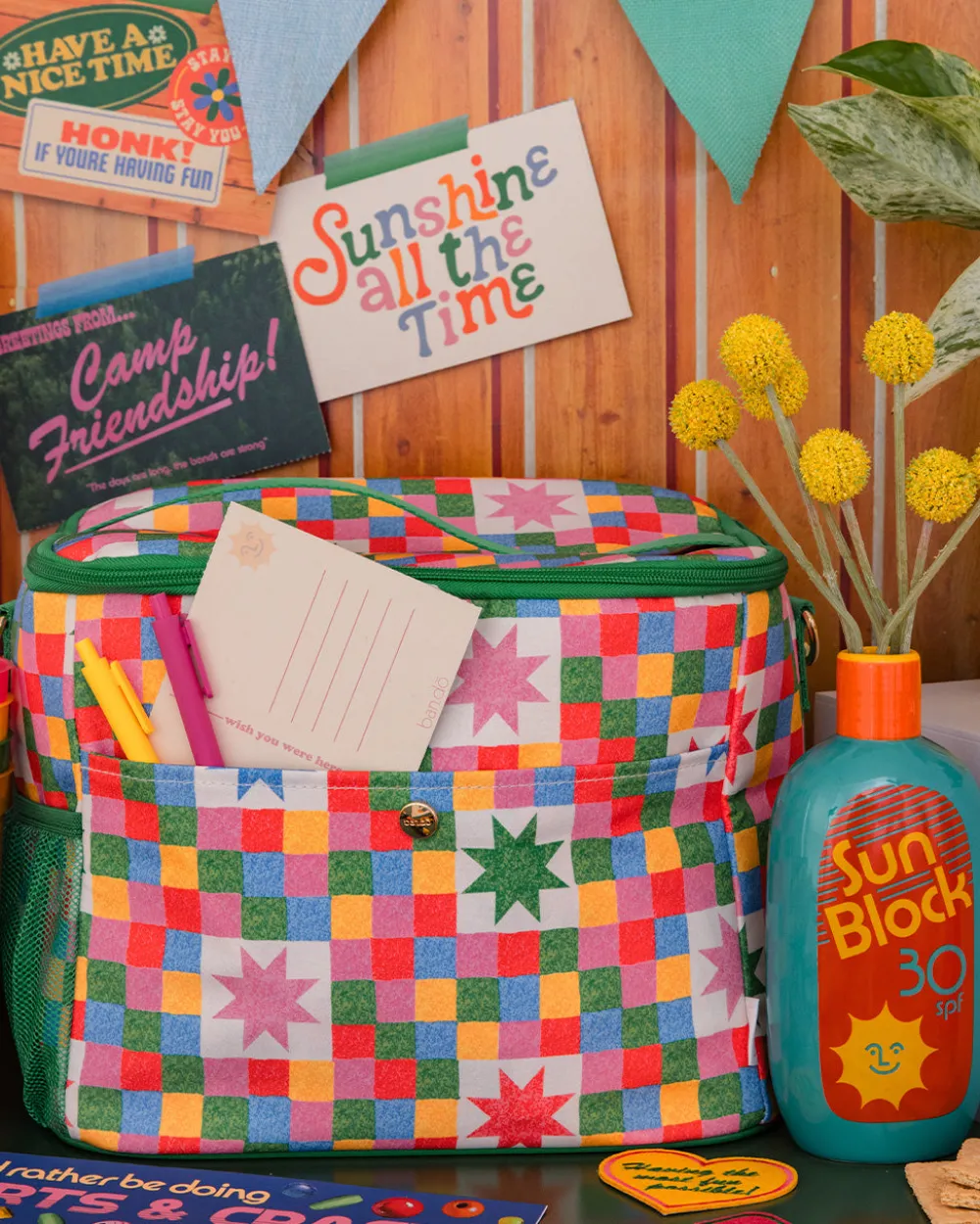 ban.do Cooler Bag - Checker Stars^ Outdoor