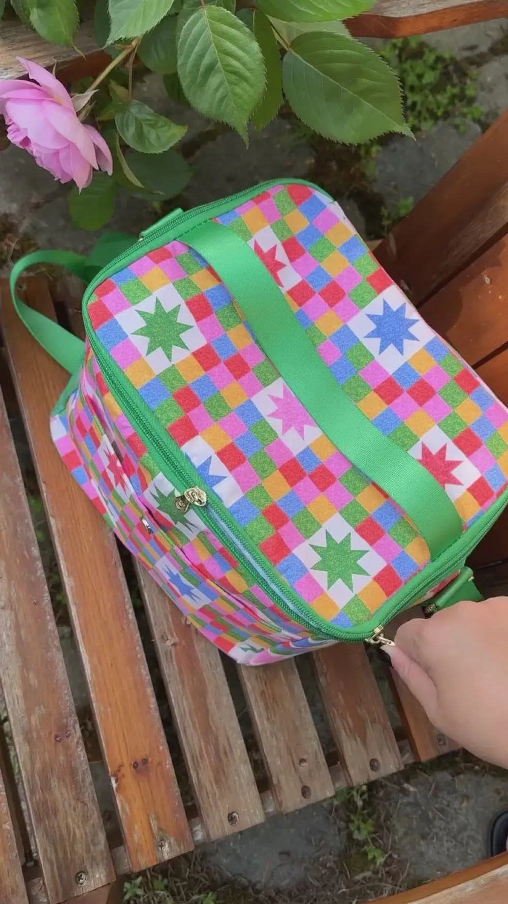 ban.do Cooler Bag - Checker Stars^ Bags