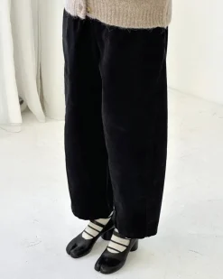 Le Bon Shoppe Corduroy Arc Pants - Black^ Bottoms
