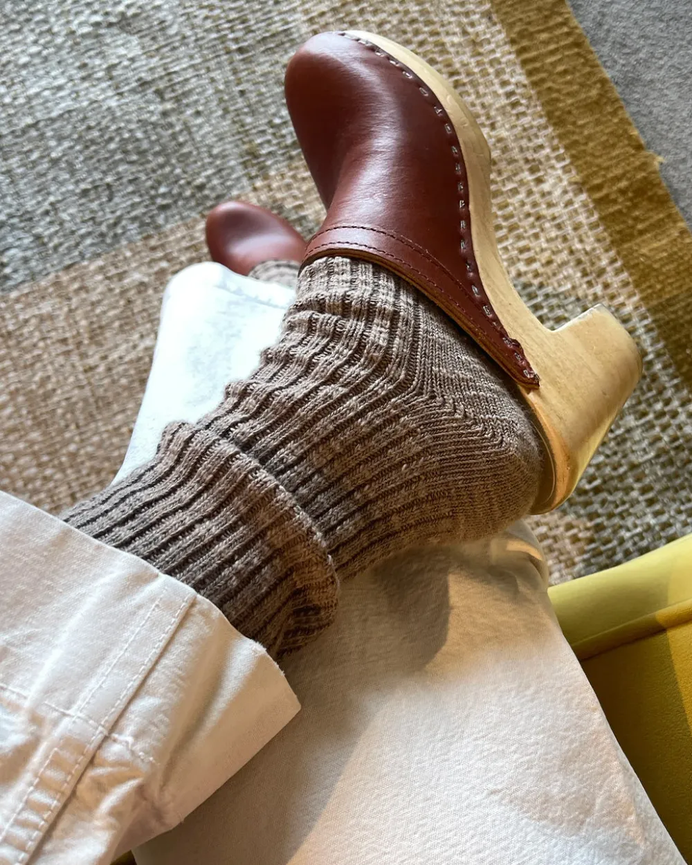 Le Bon Shoppe Cottage Socks - Flax^ Socks + Slippers