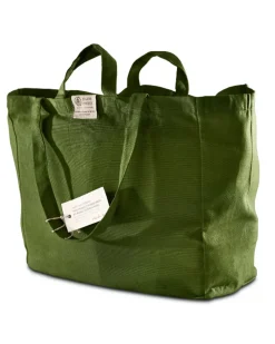 Pure Mitti Cotton 6-Pocket Tote Bag - Sage Green^ Bags