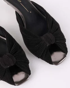 Intentionally Blank Curfew Kitten Heel - Black^ Shoes