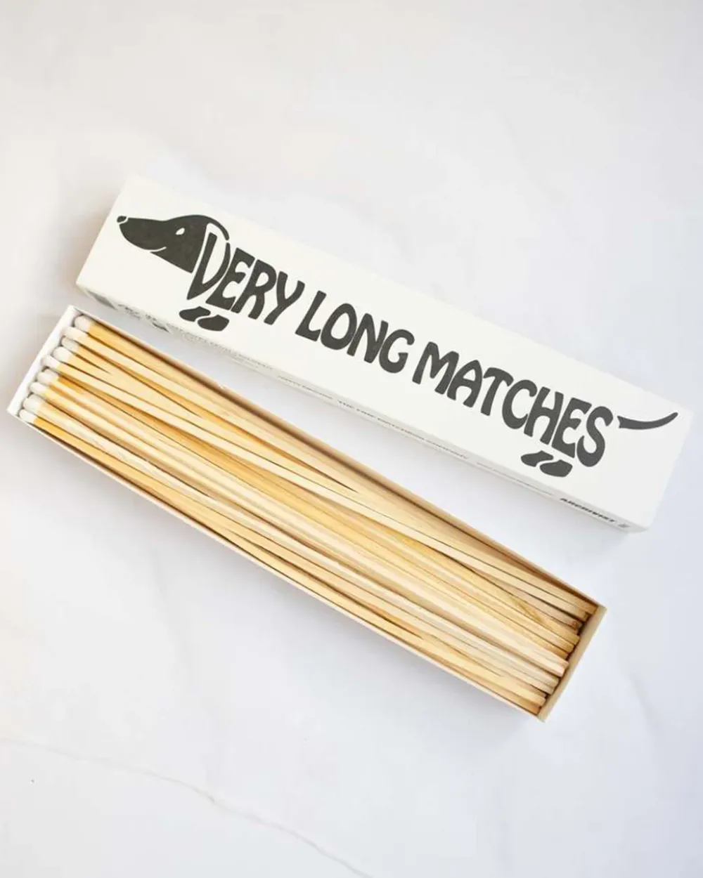 Archivist US Dachshund Long Safety Matches^ Candles + Home Fragrance